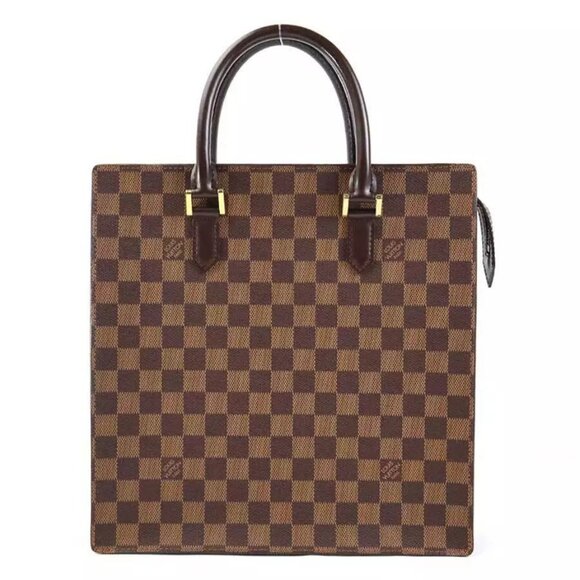 Auth LOUIS VUITTON Damier Venice PM Handbag Brown - Picture 1 of 16